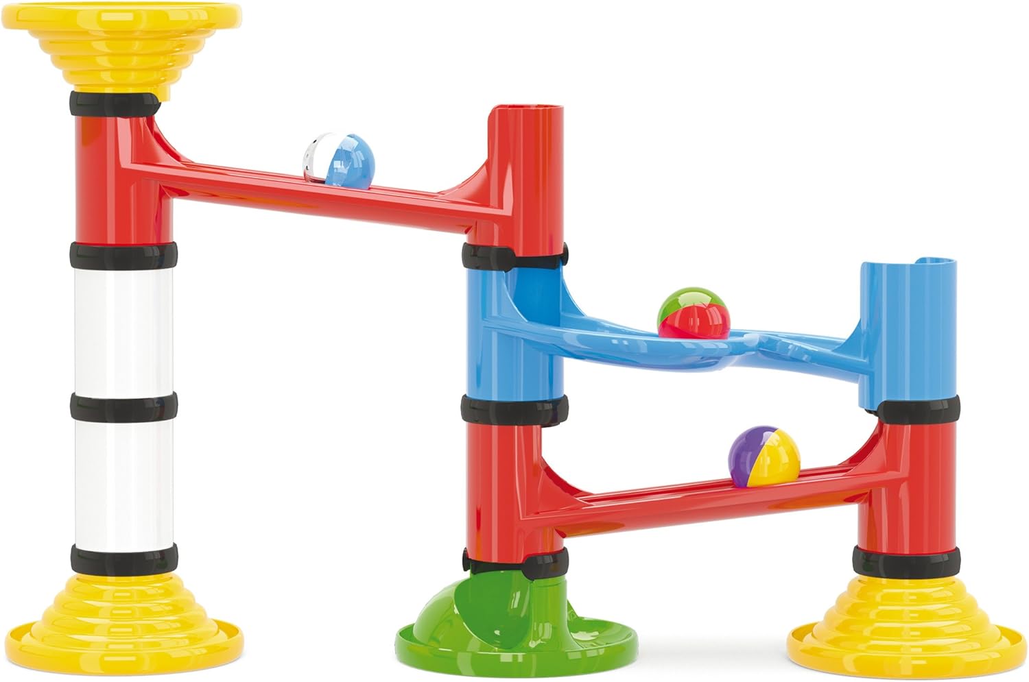 Quercetti Migoga Junior Marble Run First Ball Track Set for Ages 18 Months + (Made in Italy
