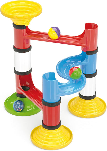 Quercetti Migoga Junior Marble Run First Ball Track Set for Ages 18 Months + (Made in Italy