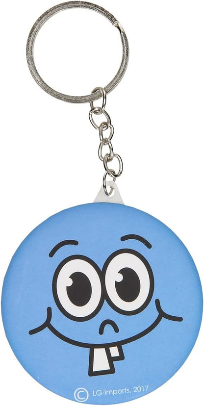 kleine-grabbelcadeautjes - Sleutelhanger - Lachgezicht met Spiegeltje (1 TOYS