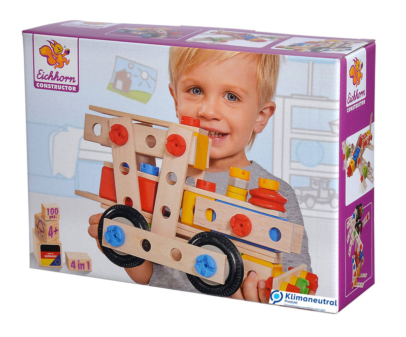 Eichhorn Heros Constructor Engine (100-Piece, Beige