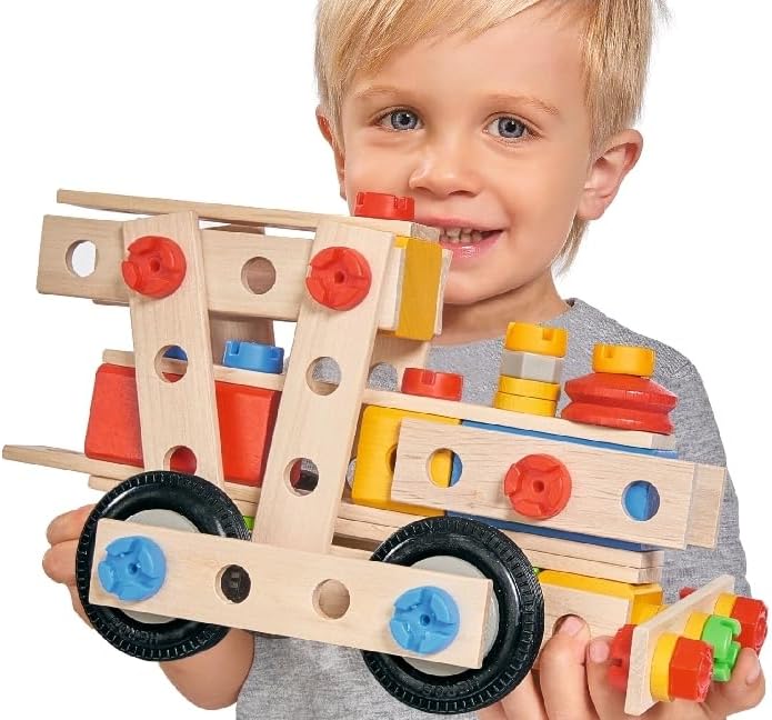 Eichhorn Heros Constructor Engine (100-Piece, Beige