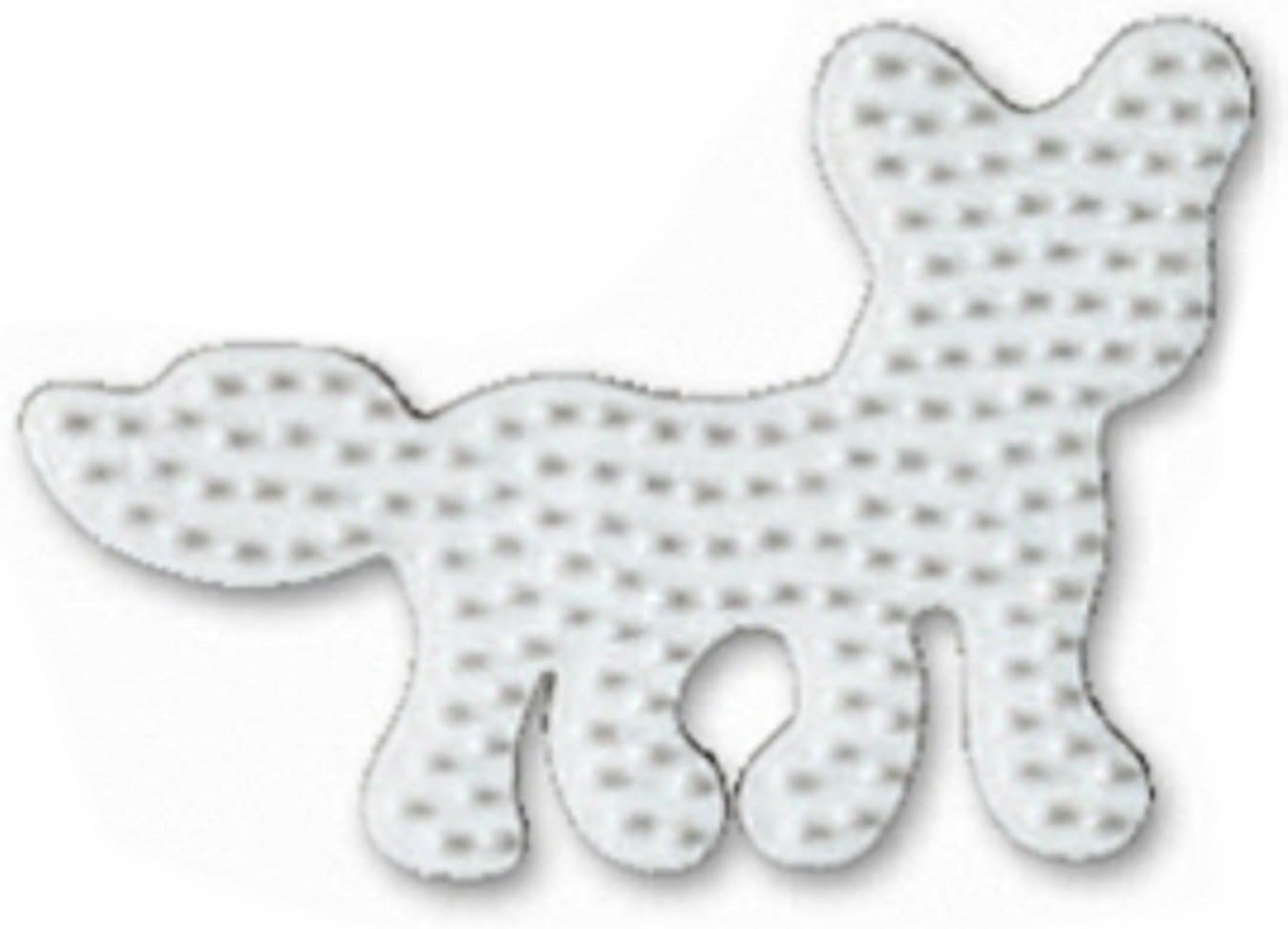 Hama - 323 - Midi Plaque - Renard, Blanc