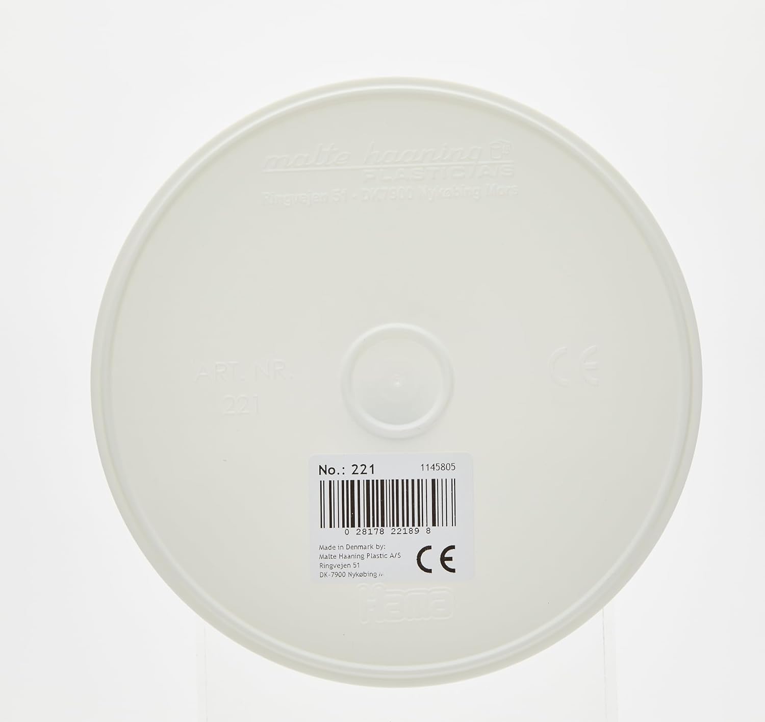 Hama 221 Midi - White Pegboard - Large Circle