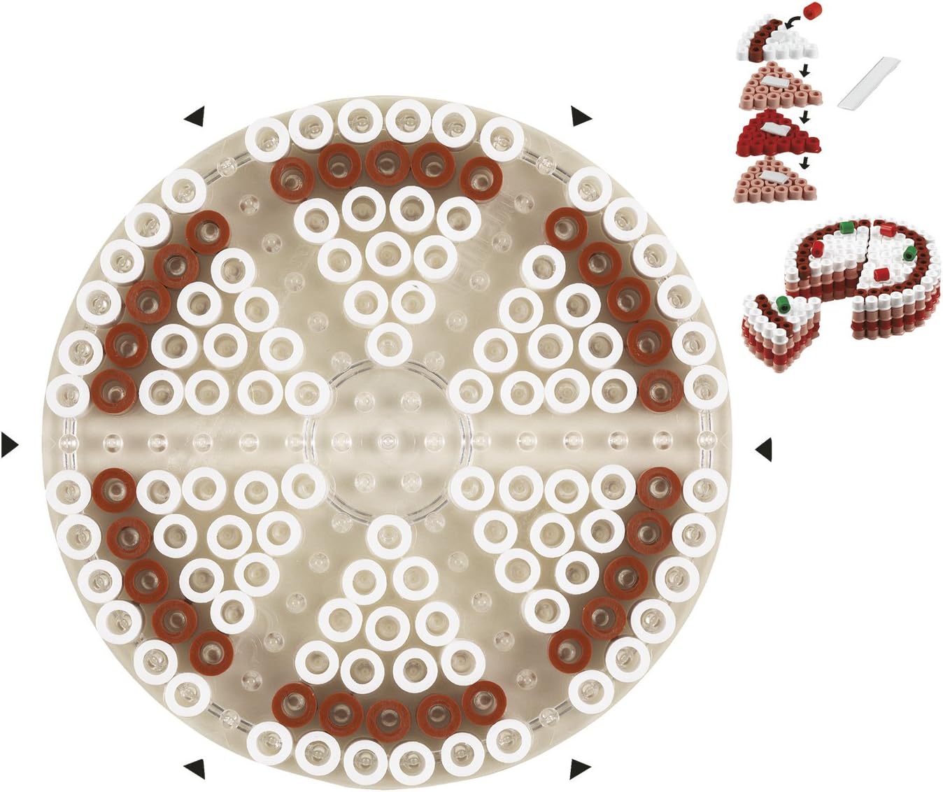 Hama 221 Midi - White Pegboard - Large Circle