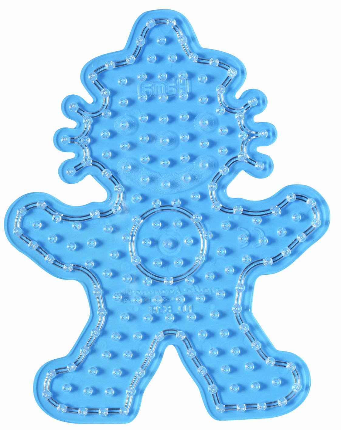 Hama - 8219 - Loisir Créatif - Maxi Plaque - Transparent Clown