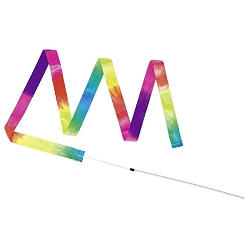 Goki 15527 Rainbow Gymnastic Ribbon, Mixed