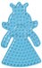 Hama - 8223 - Maxi Plaque - Princesse