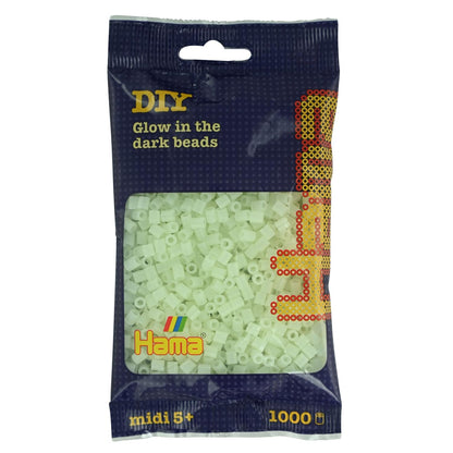 Hama Beads - Night Glow (1000 Midi Beads) Multicolor
