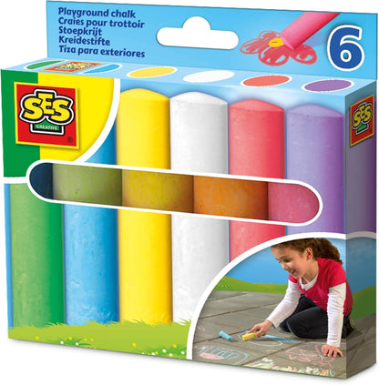 SES SES02206 2206 SES02206-Spielplatz Kreiden, 6 Stück (1er Pack