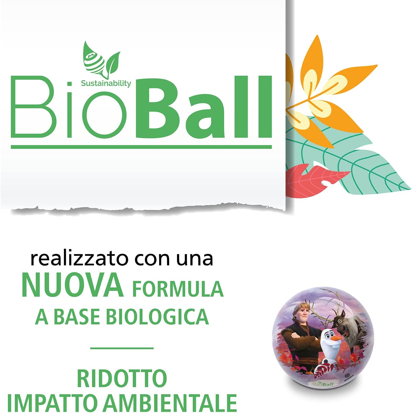 Viscio Trading - Frozen Bal, roze, 14 cm, 163552