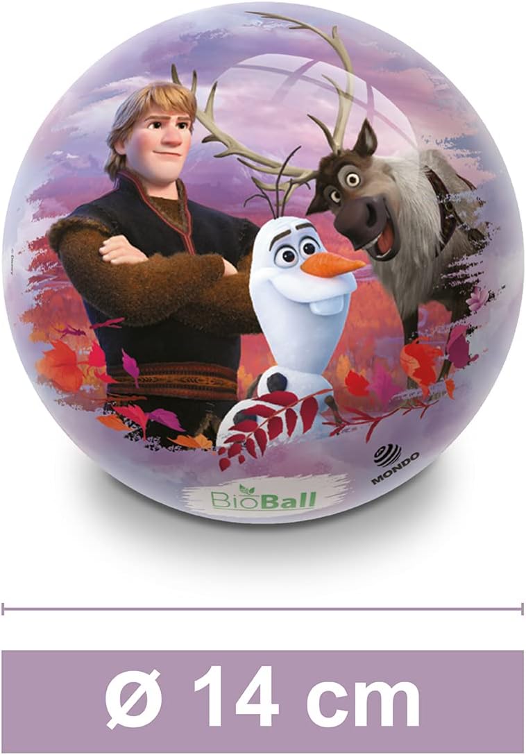Viscio Trading - Frozen Bal, roze, 14 cm, 163552