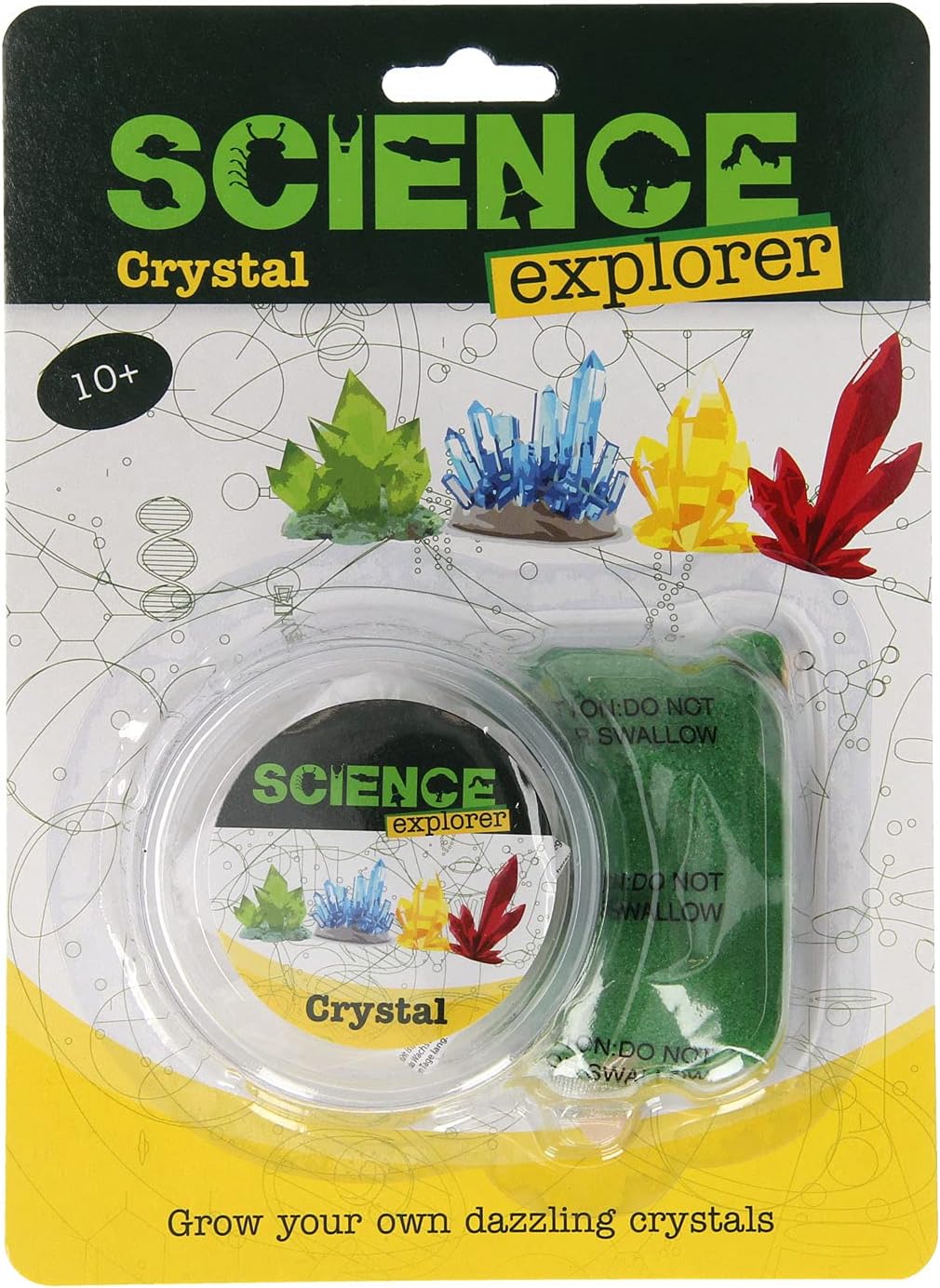 TOYS - Science Explorer Maak je eigen kristal op kaart (1 TOYS)