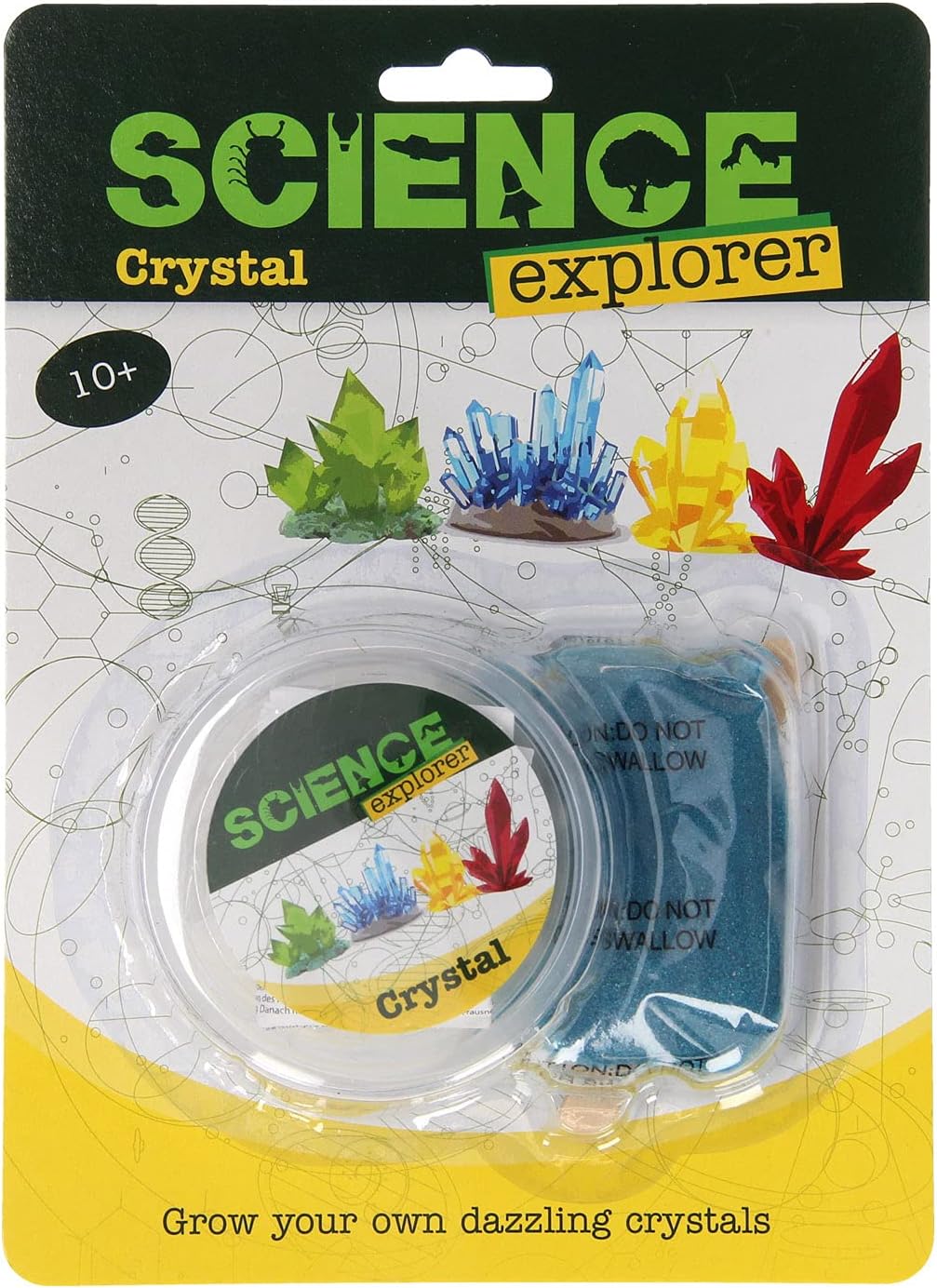 TOYS - Science Explorer Maak je eigen kristal op kaart (1 TOYS)