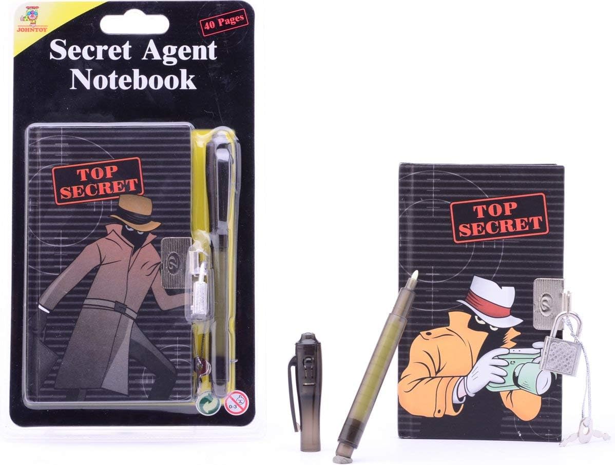 Secret Log with invisible Pen