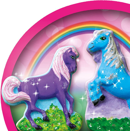 SES Creative 01155 Children's Fantasy Horse Casting and Painting Set, Mixed