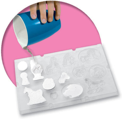 SES Creative 01155 Children's Fantasy Horse Casting and Painting Set, Mixed