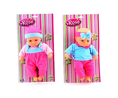 talking doll - Baby Rose 30 cm (with 10 baby sounds) ...