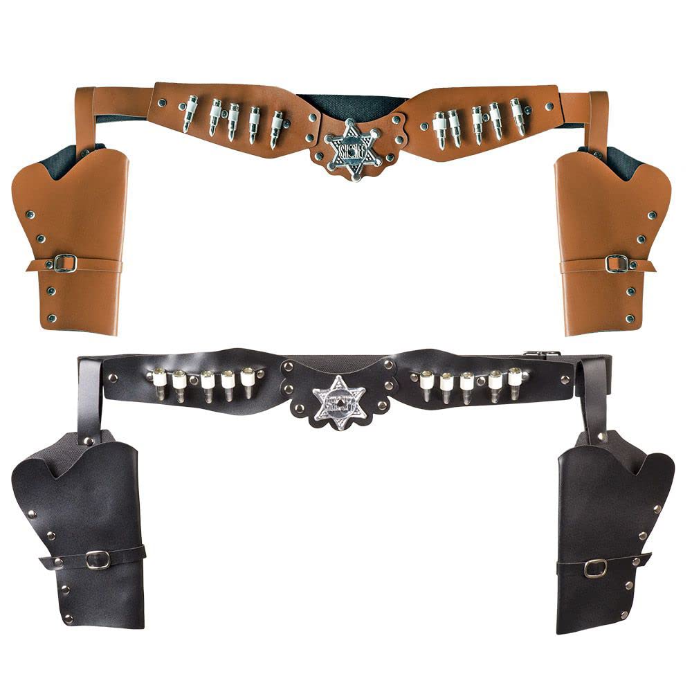 Double Holsters Sheriff 2 Colours ass.