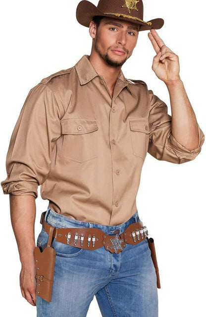 Double Holsters Sheriff 2 Colours ass.