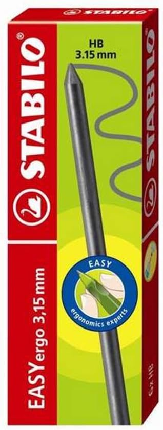 gummen - STABILO EASYergo 3.15 Navullingen, 6st. (1 TOYS