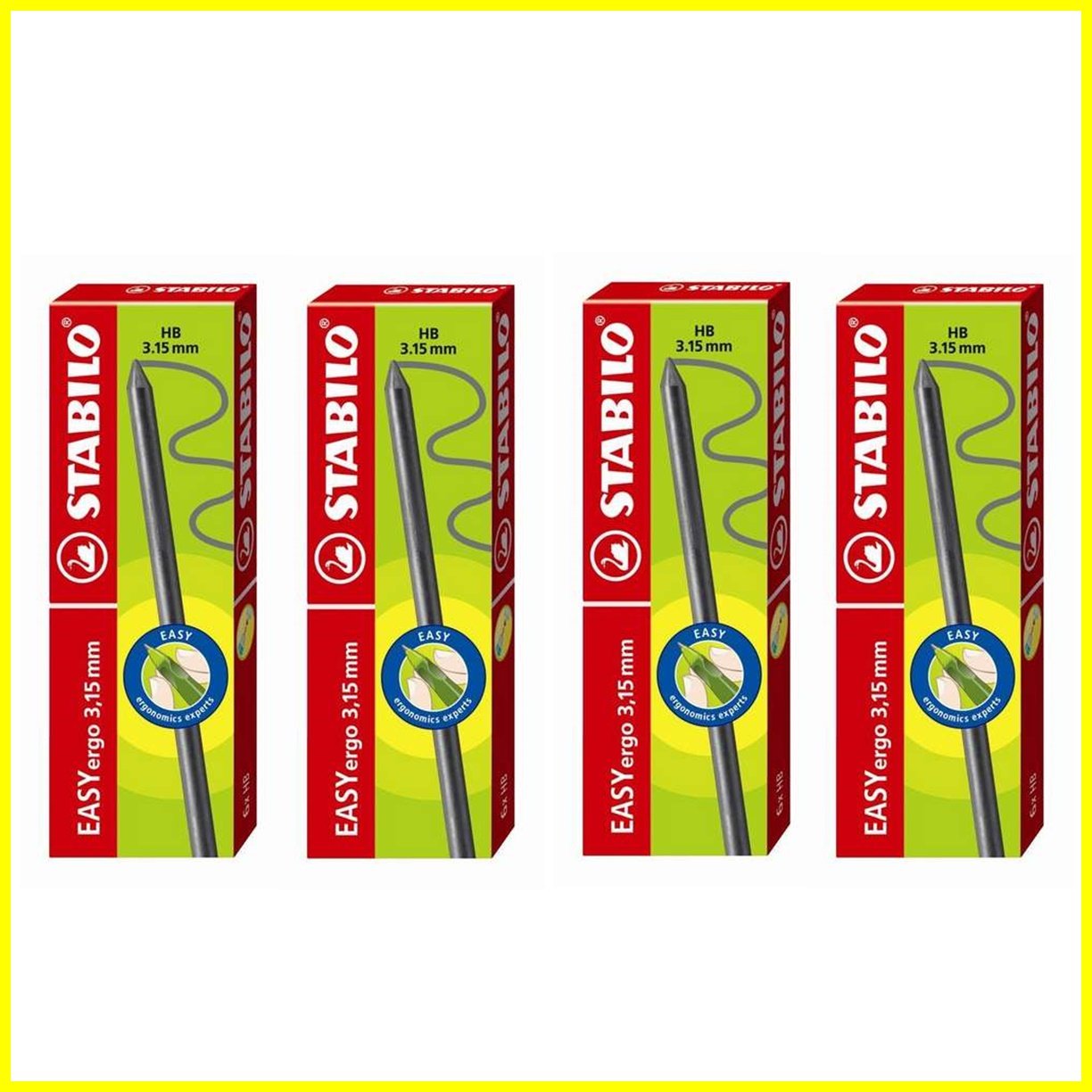 gummen - STABILO EASYergo 3.15 Navullingen, 6st. (1 TOYS