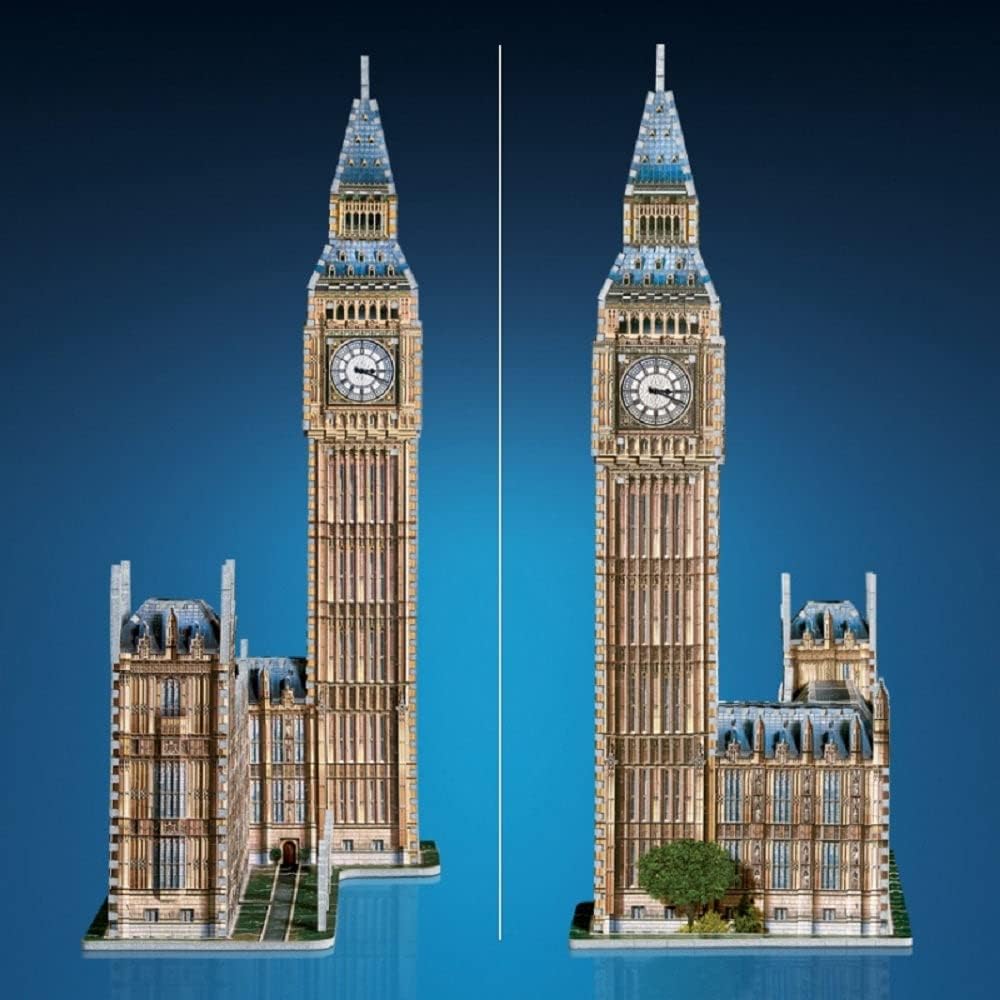 Wrebbit 3D W3D-2002 The Big Ben 3D Puzzle, multicoloured, One Size