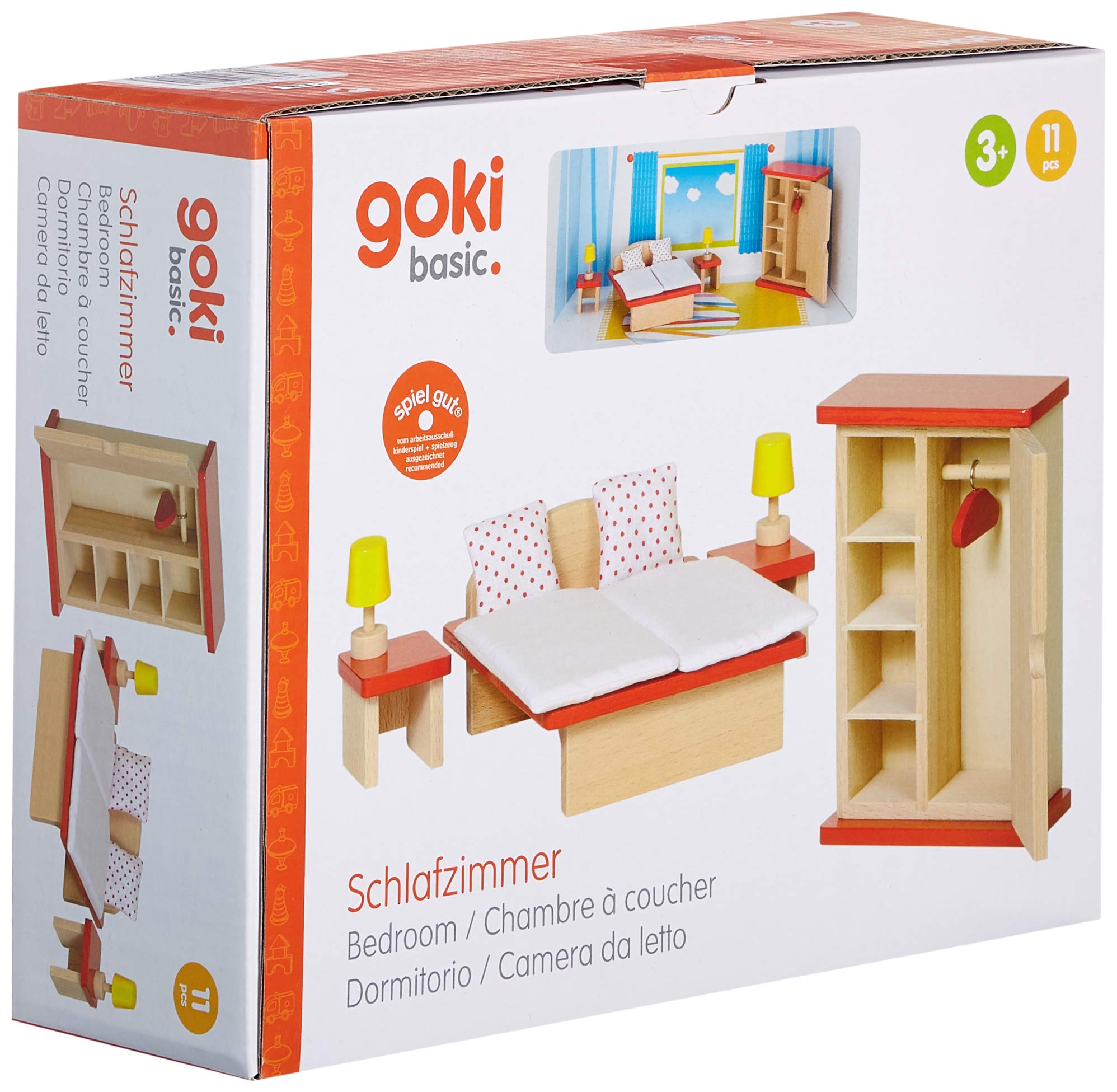 GoKi Furniture for Flexible Puppets Bedroom Basic