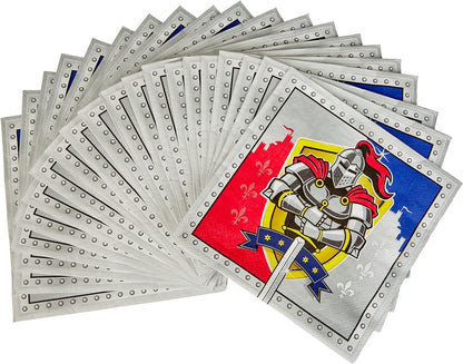 Servetten Knights 33x33cm/20