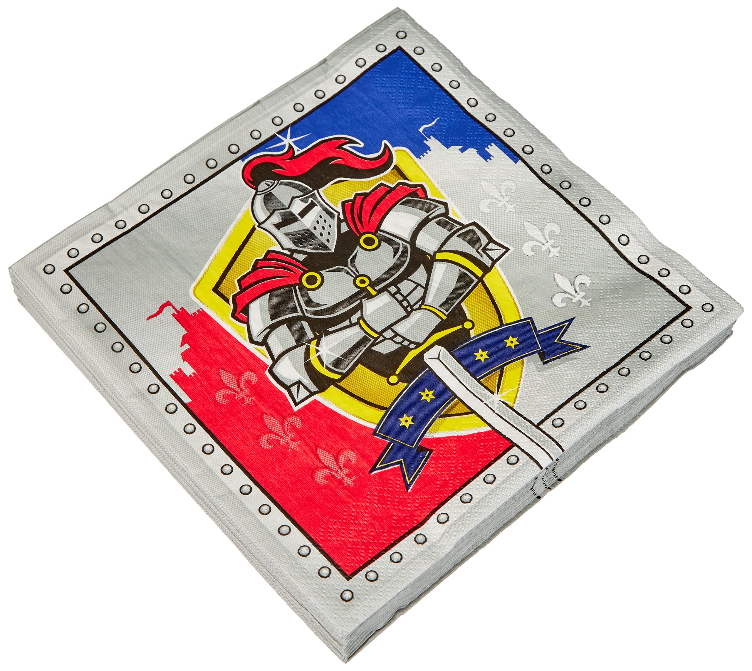 Servetten Knights 33x33cm/20