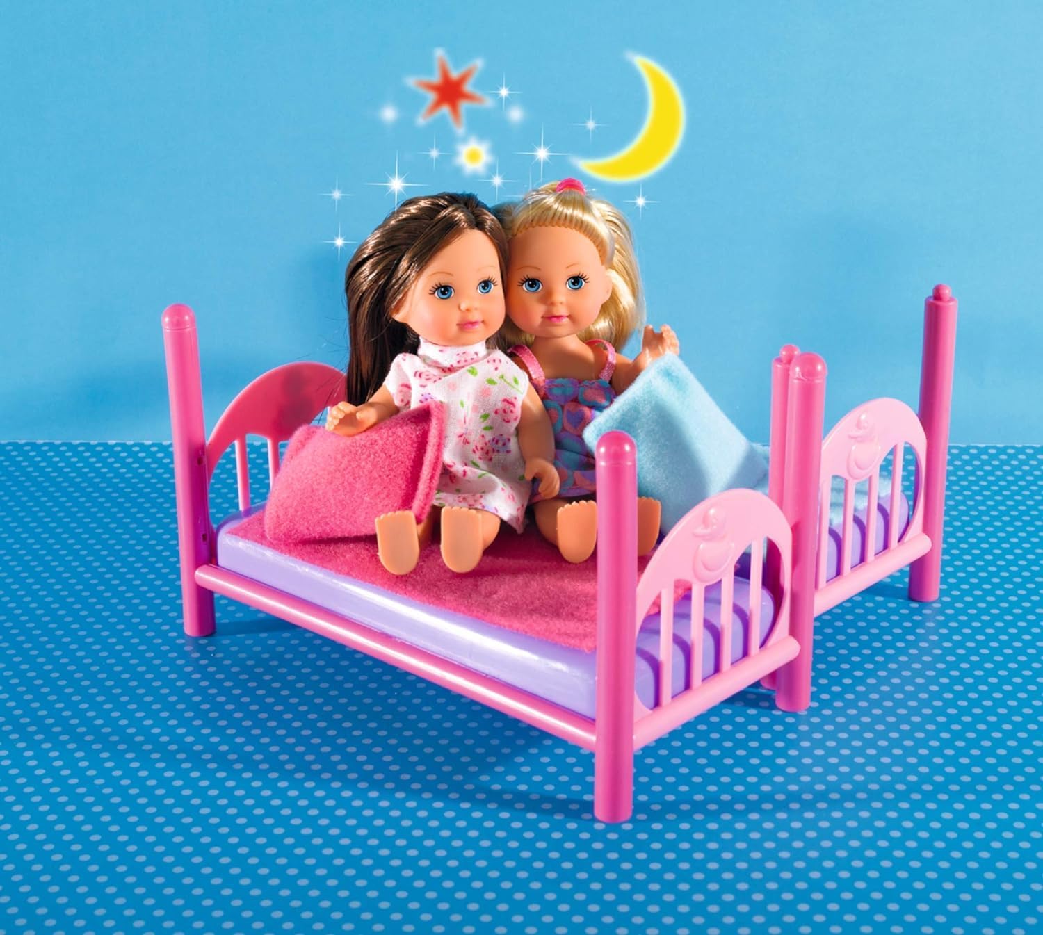 Evi Love - Bunk Bed Doll Playset, 12 cm Modern