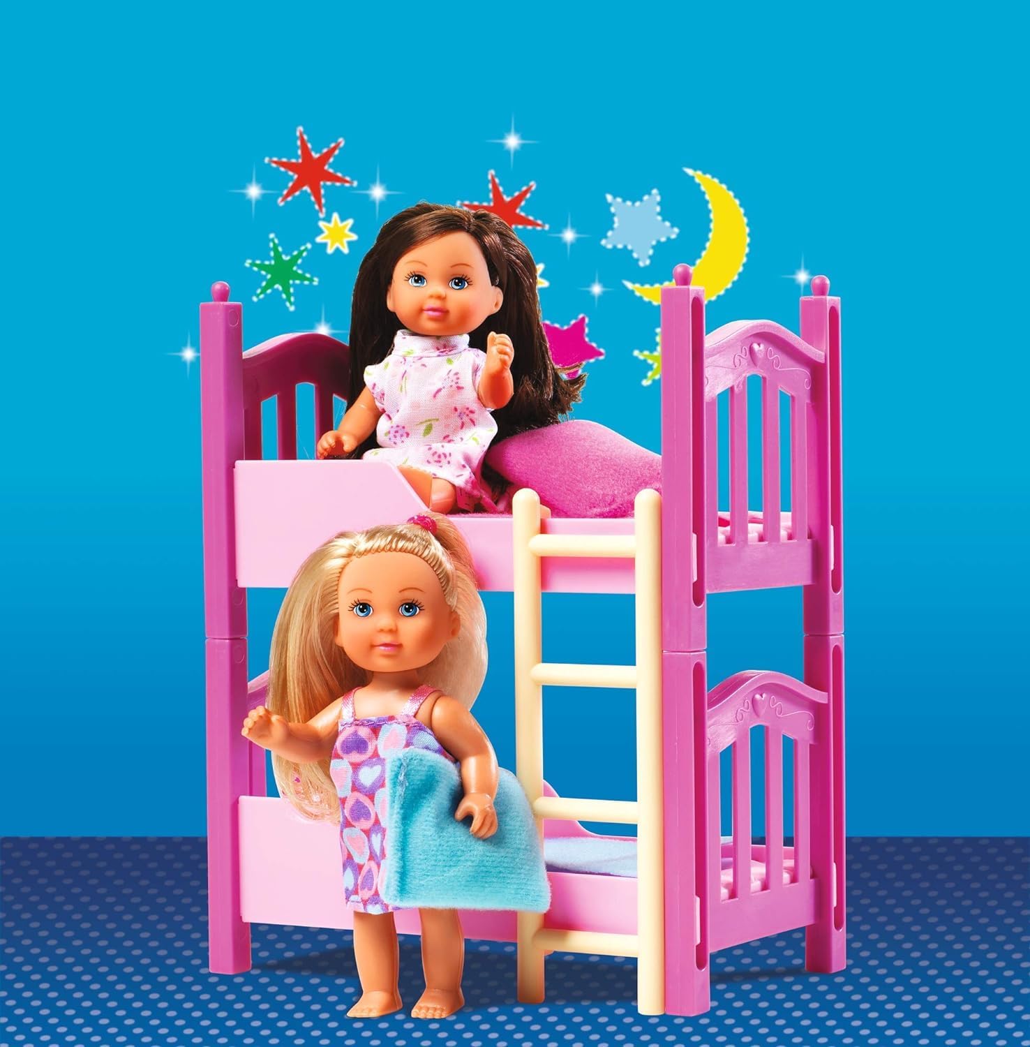 Evi Love - Bunk Bed Doll Playset, 12 cm Modern