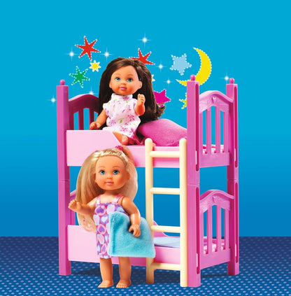 Evi Love - Bunk Bed Doll Playset, 12 cm Modern