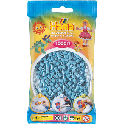 Hama Beads - Pale Blue (1000 Midi Beads) Multicolor
