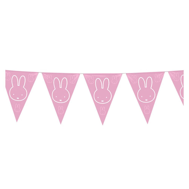 Unbekannt 436370 Vlaggenlijn Nijntje Roze, 10 m