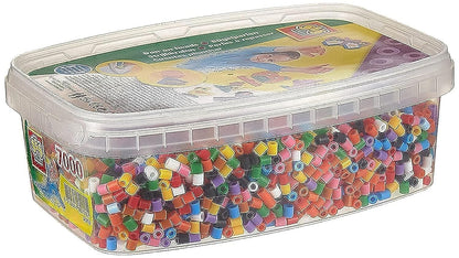 SES Creative 00778 Children's Box of 7000 Mix Basic Iron-on Beads