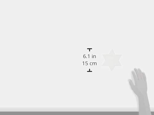 Hama Pin Plate Large Star 269, White, 17 x 14.5 x 0.5 cm Single