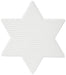 Hama Pin Plate Large Star 269, White, 17 x 14.5 x 0.5 cm Single
