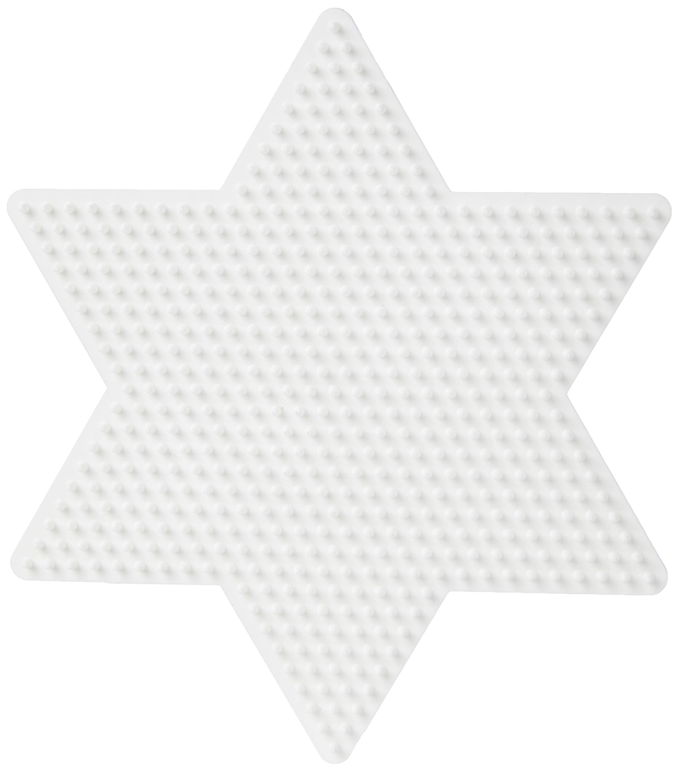 Hama Pin Plate Large Star 269, White, 17 x 14.5 x 0.5 cm Single
