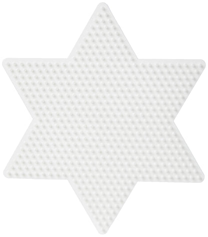 Hama Pin Plate Large Star 269, White, 17 x 14.5 x 0.5 cm Single