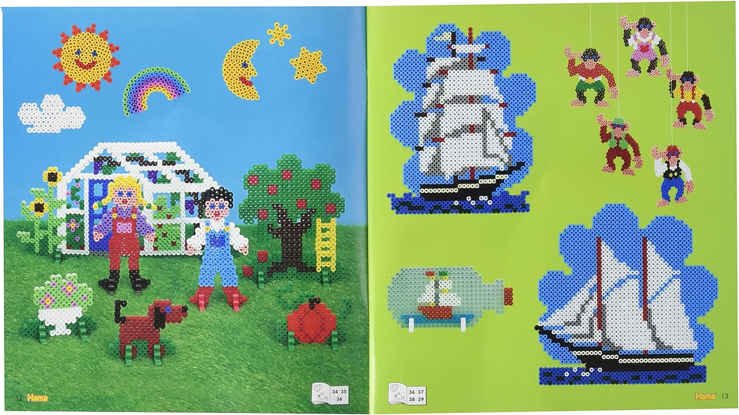 Hama Beads - Inspiration Book 10