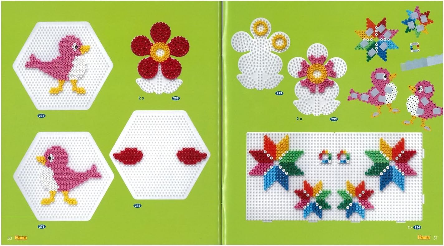 Hama Midi Beads - Inspiration Book 11 - 64 Pages