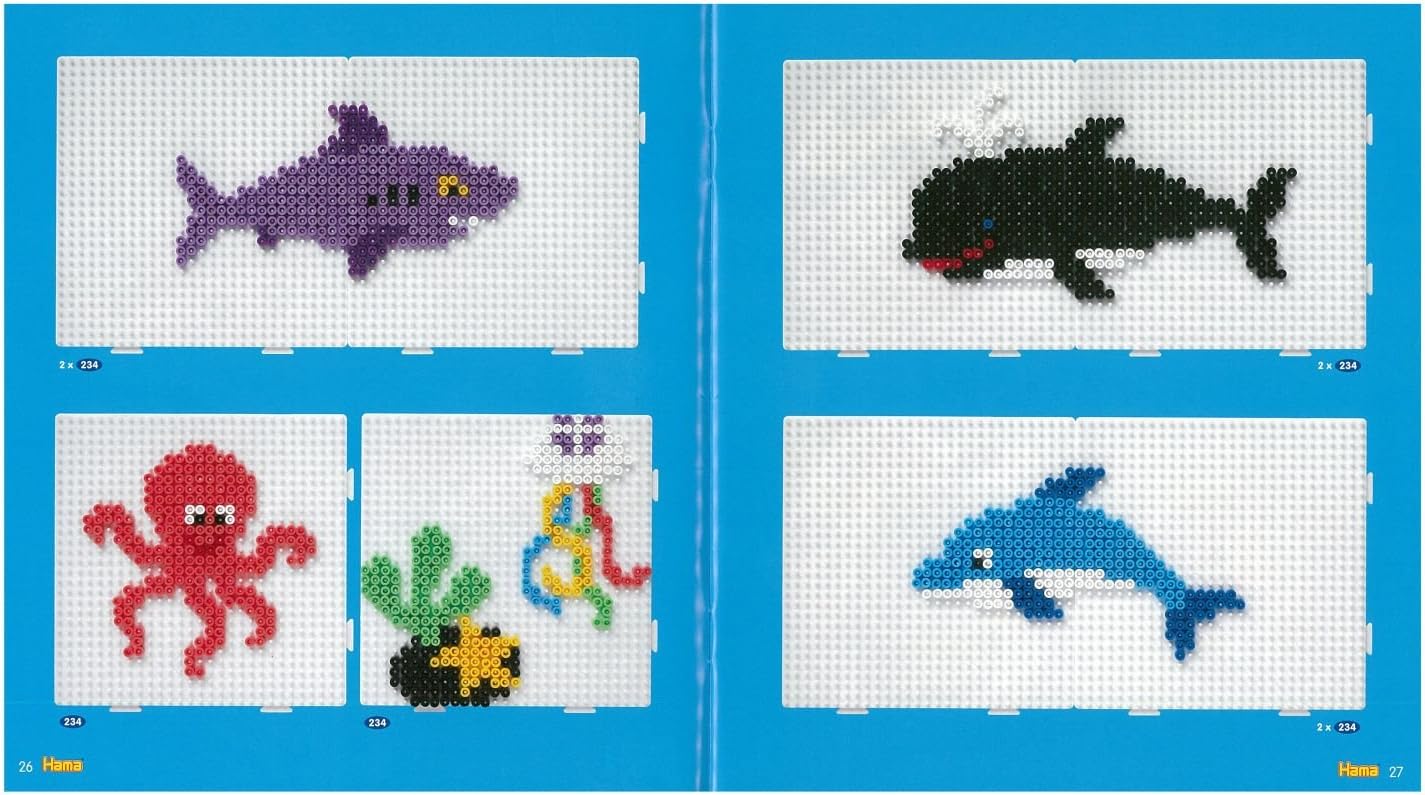 Hama Midi Beads - Inspiration Book 11 - 64 Pages