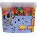 Hama Maxi Pot 600 perles néon Color Actividades Creativas, Multicolor (161-08572.00