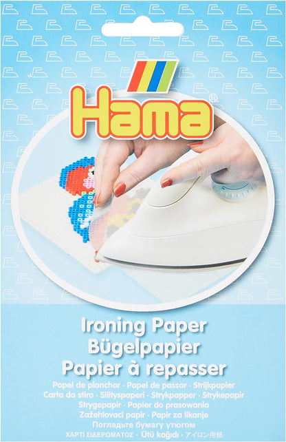 Hama Beads Ironing Paper for 5 years to 99 years, White