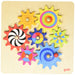 GOKI- Juego de los Engranajes, Multicolor (58530