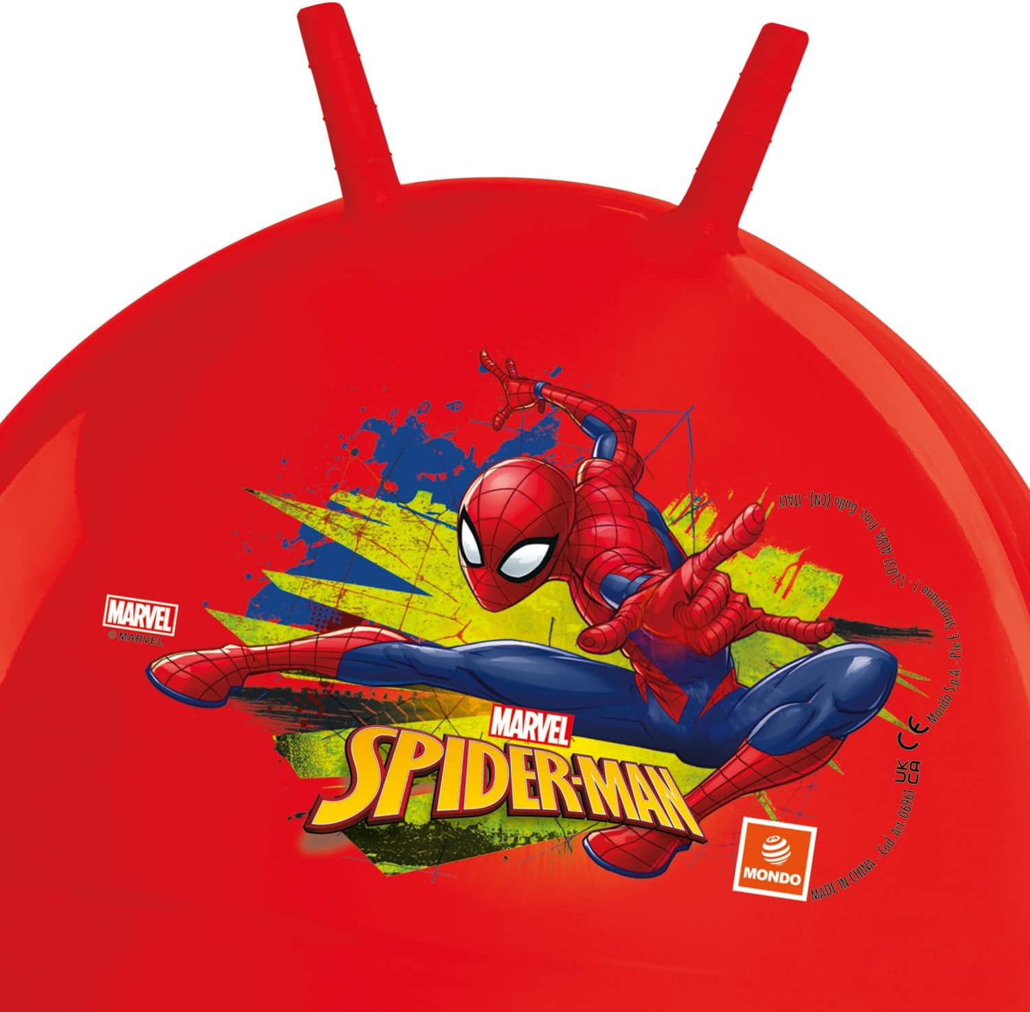 Spiderman Mondo Kangaroo Hopper with Two Hand Grip