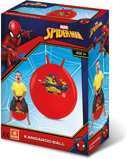 Spiderman Mondo Kangaroo Hopper with Two Hand Grip