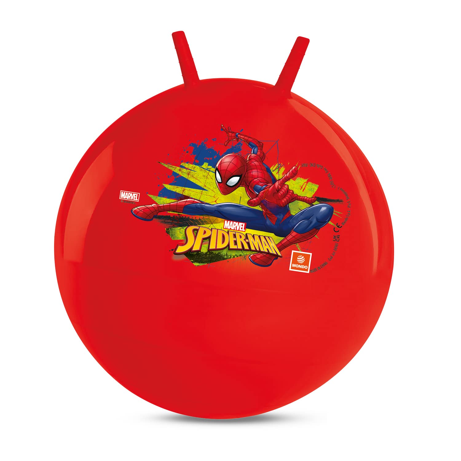 Spiderman Mondo Kangaroo Hopper with Two Hand Grip