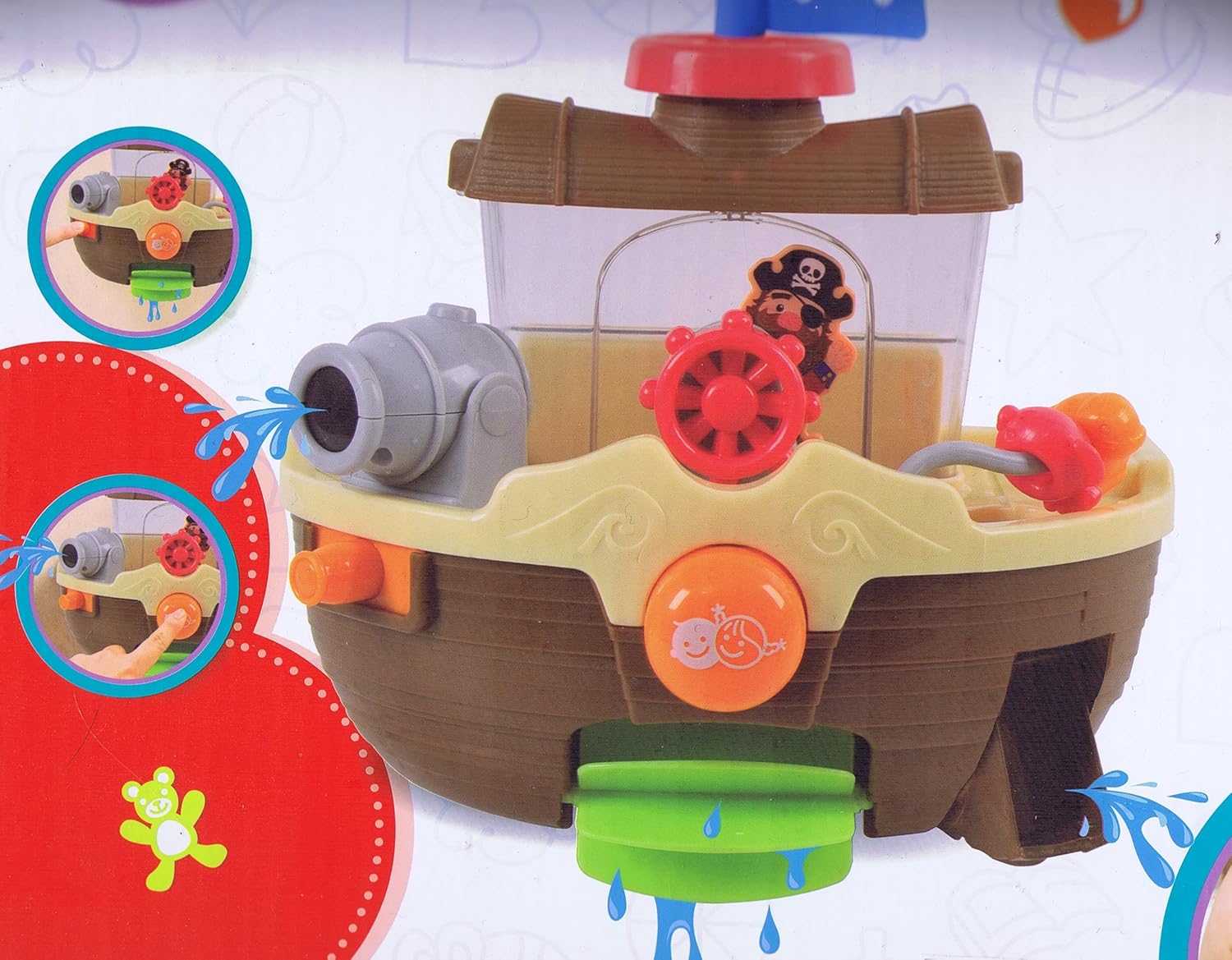 Playgo Bath Toy Water Piracy 1932