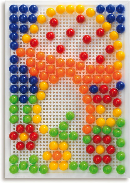 Quercetti 0953 Quercetti-0953 FC Portable Large d.15, Kids' Mosaic Kits-STEAM Toy